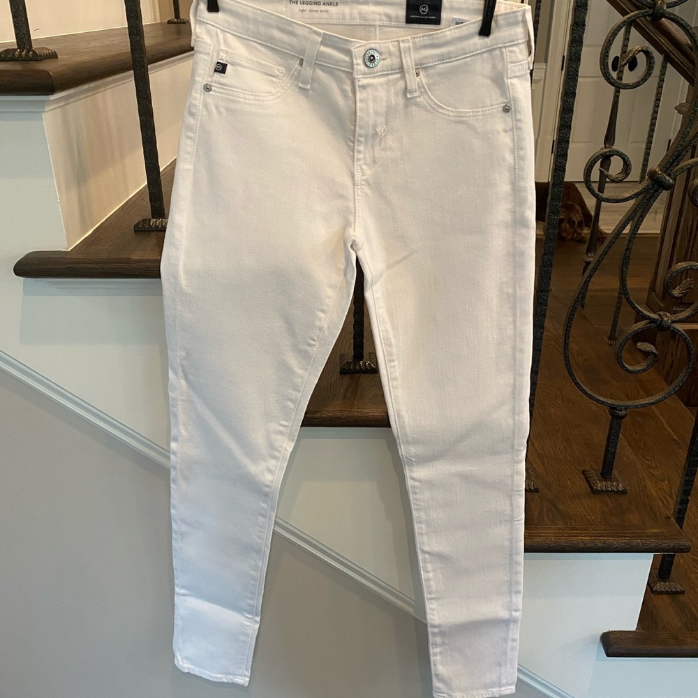 white ag jeans